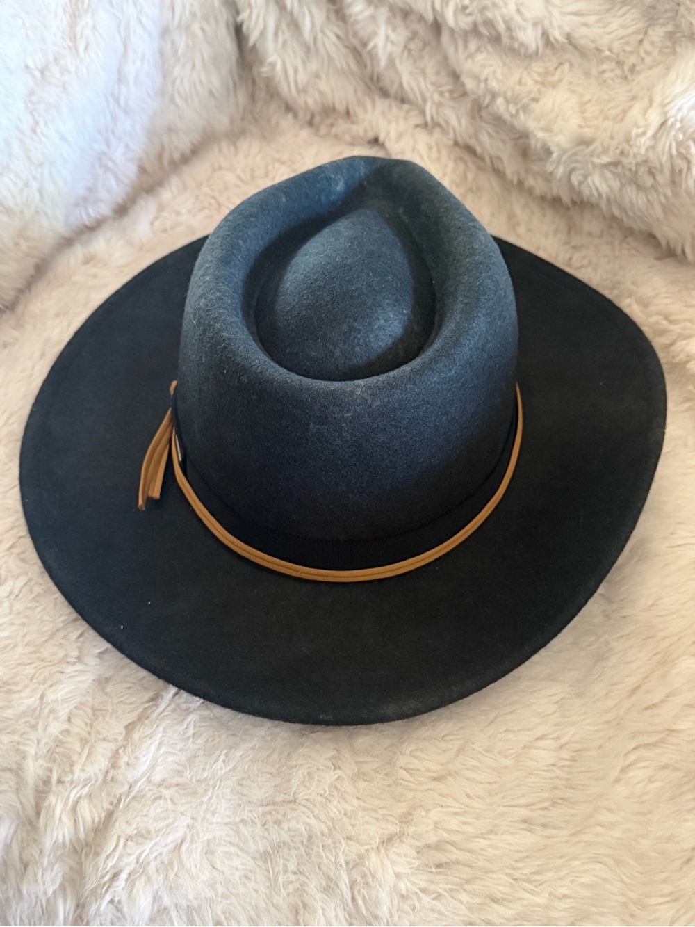 Brixton Field Proper Hat Black Wool